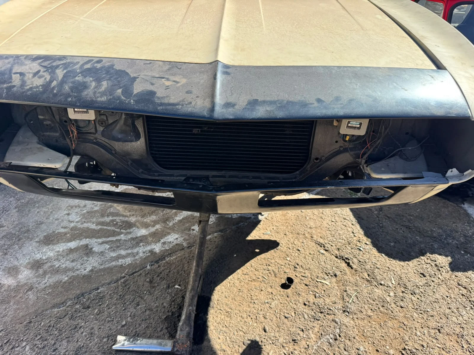 1967 Chevrolet Camaro — current project condition, photograph 1