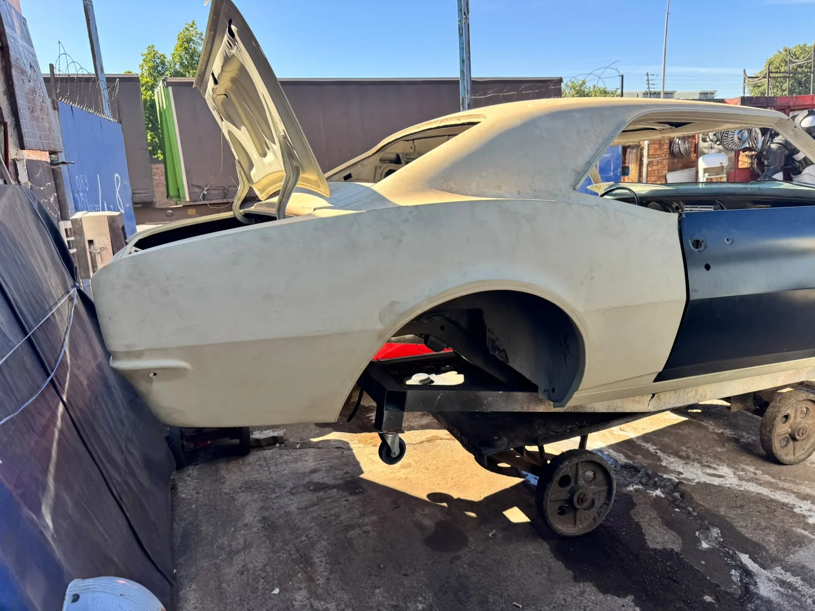 1967 Chevrolet Camaro — current project condition, photograph 3
